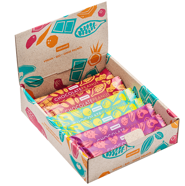 Chocolate Lucuma Riegel im 12er Paket