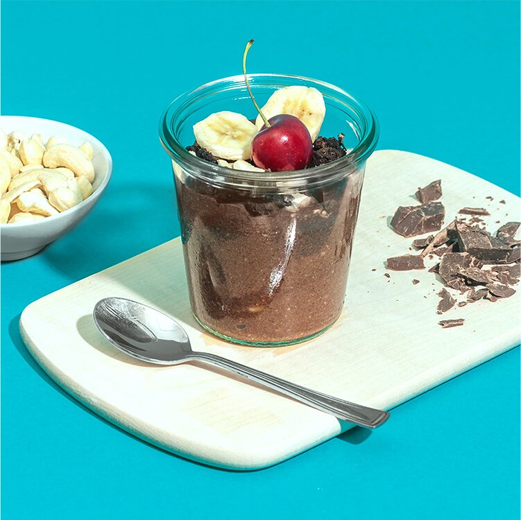 Schoko Bananen Nicecream