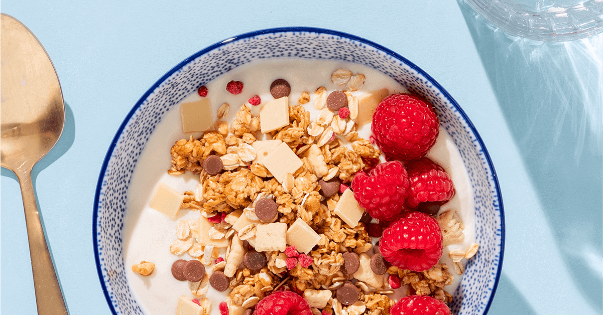 mymuesli Bio Raspberry Yoghurt Cookie Müsli