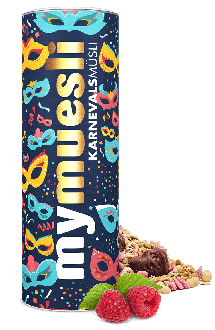 Karneval Muesli Dose