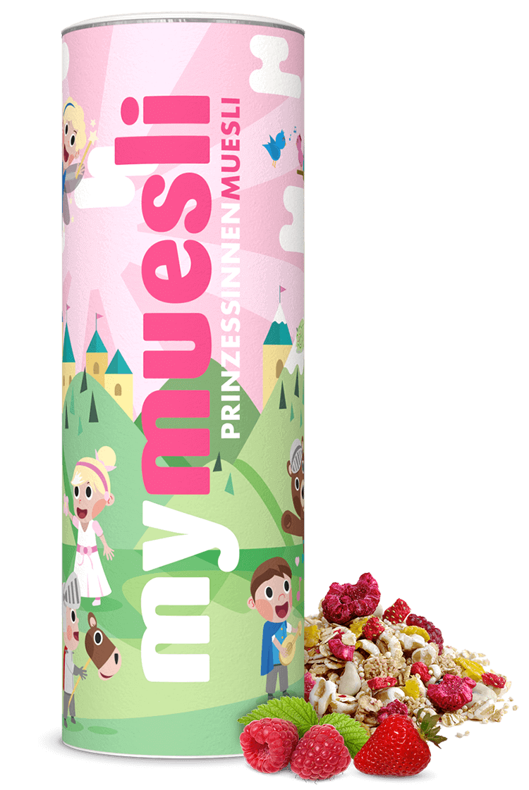 Müsli für Mädchen - gesunde Ernährung für Kinder