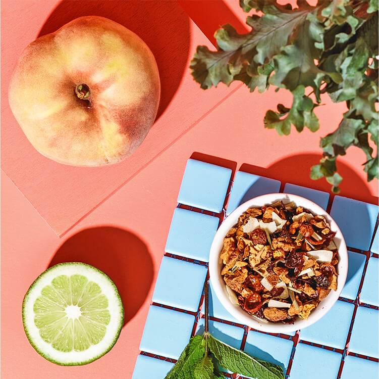 Peach Drink mit Peachy June