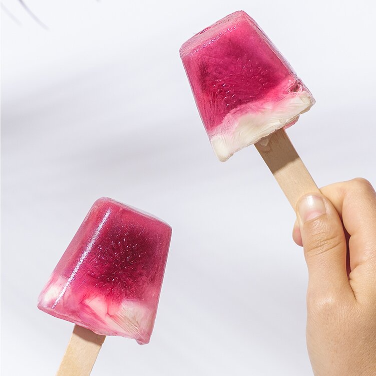 Himbeer Joghurt Eis