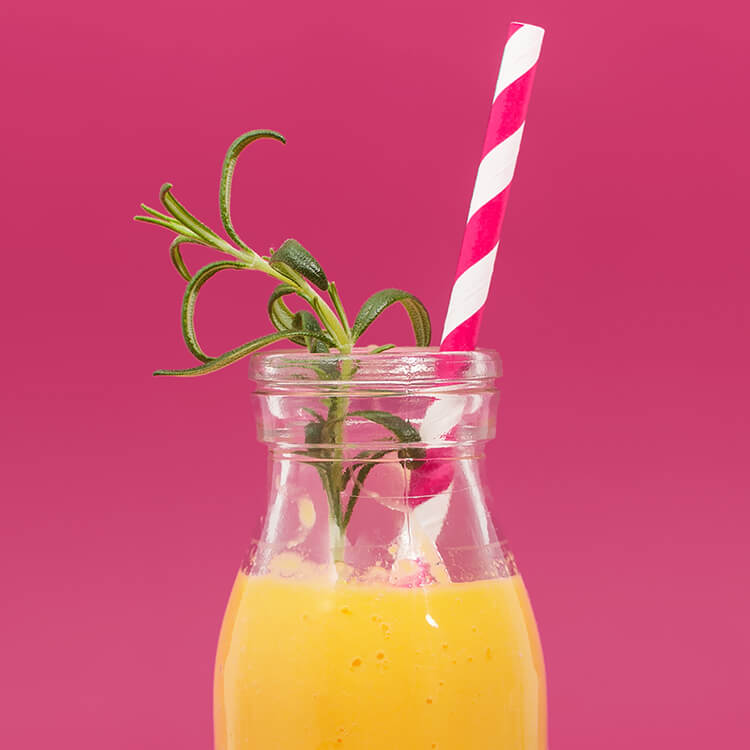 Mango Smoothie mit Mandel Nilk