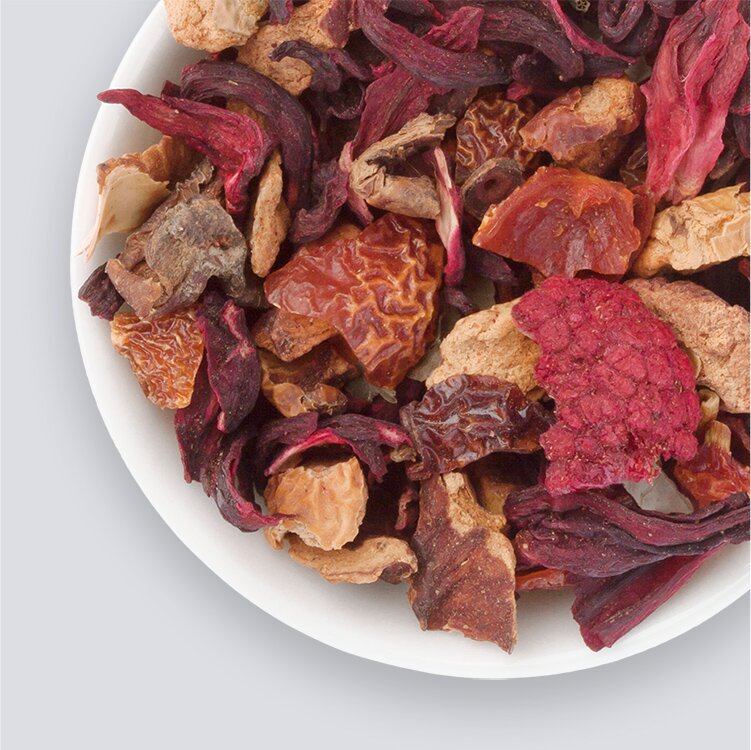 Tea2go mit Red Ruby Früchtetee