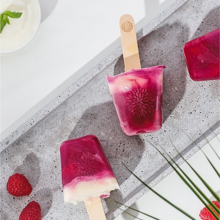 Himbeer Joghurt Eis