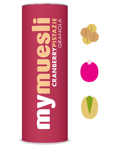Cranberry-Pistazie-Granola für fruchtige Müsliriegel.