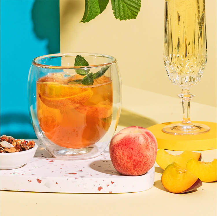 Rezept Peachy June Bellini