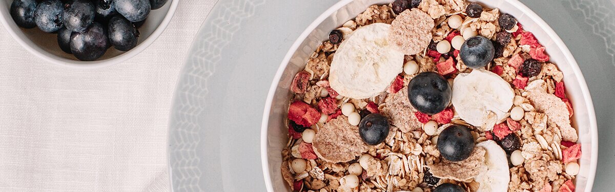 Alba Berlin Muesli in der Schale