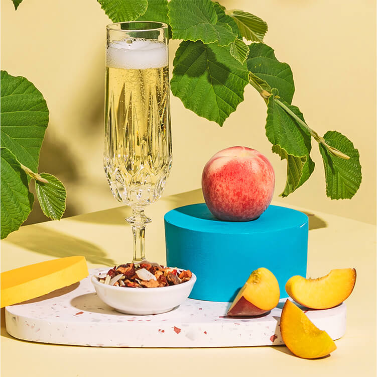 Rezept Peachy June Bellini