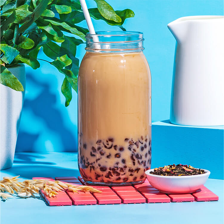 Bubble Tea mit Miss Grey Schwarztee