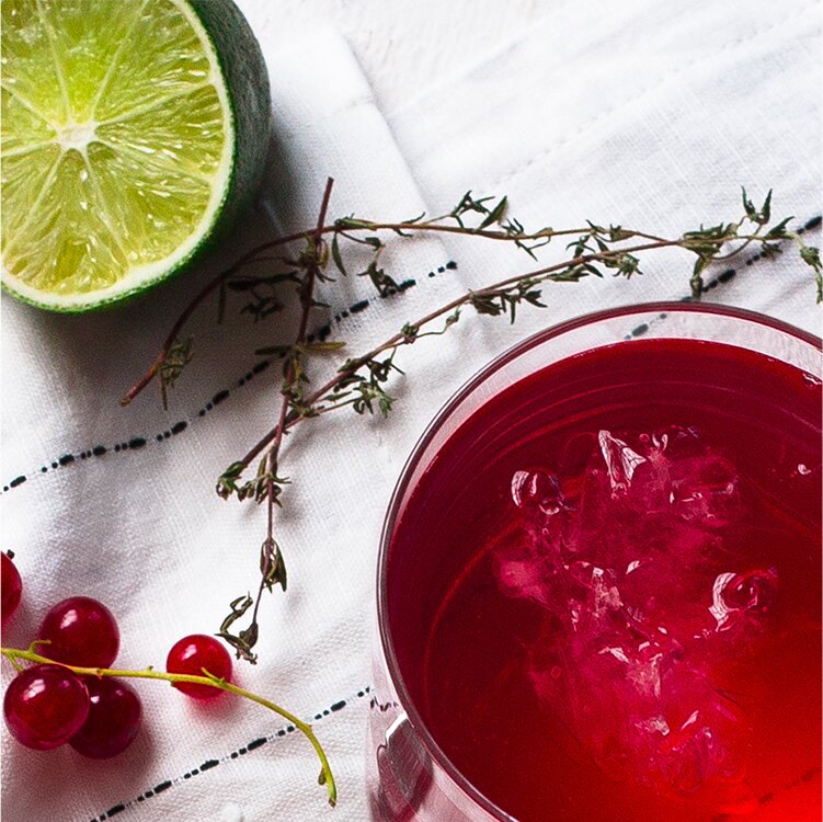 Ruby and Lime Eistee