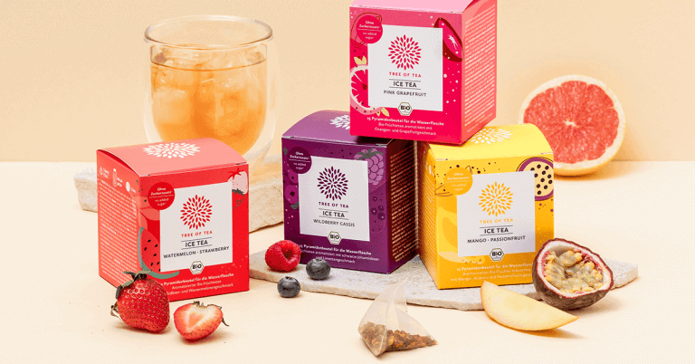 Tree of Tea Ice Tea Beutel 4er Probierpaket