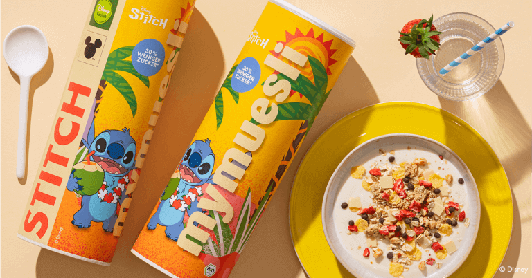 Disney inspiriertes Stitch Müsli