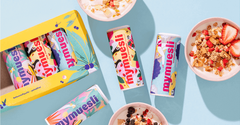 Sommer 6er Mini-Müsli Geschenkbox