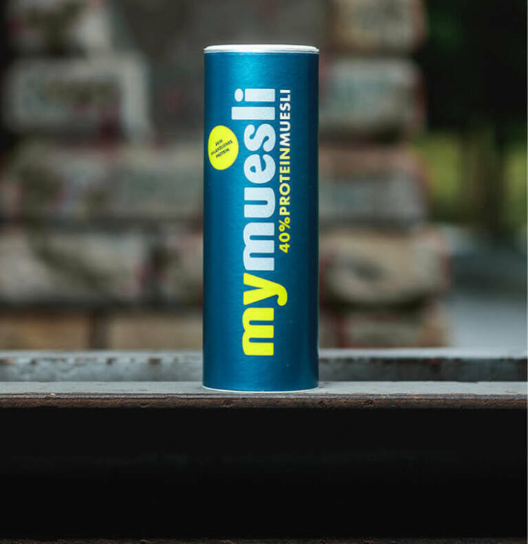 40% Proteingehalt. Unser Bio-Müsli mit dem höchsten Proteinanteil.
