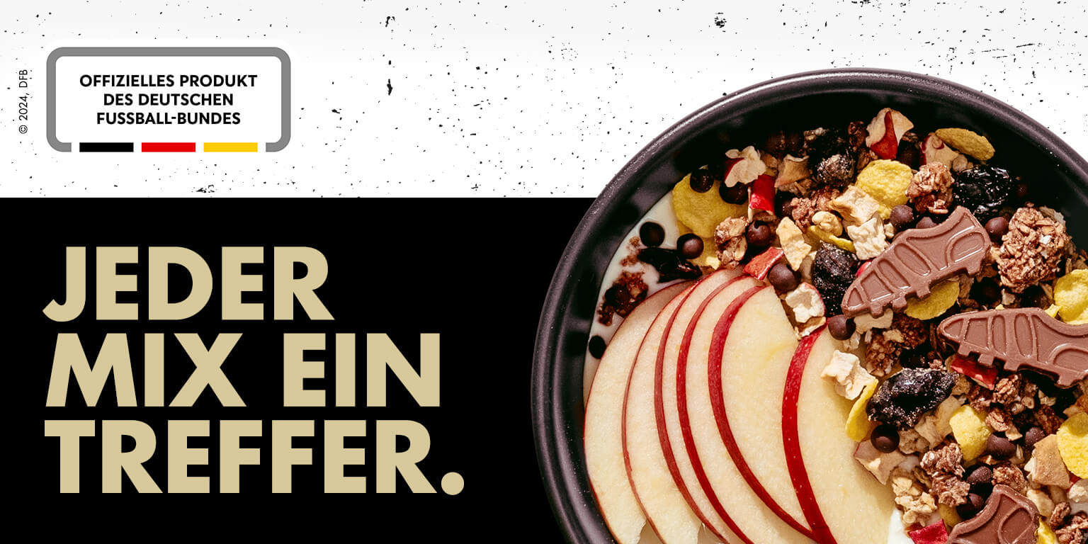 mymuesli DFB Kooperationsmüslis
