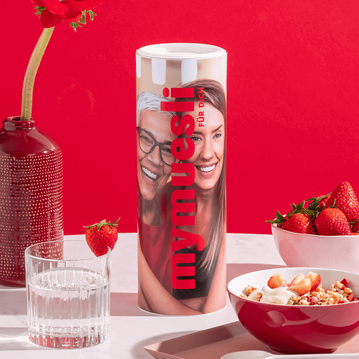 mymuesli Foto Dose zum Muttertag verschenken - jetzt entdecken!