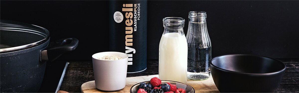 Für Deinen morgendlichen Porridge-Genuss