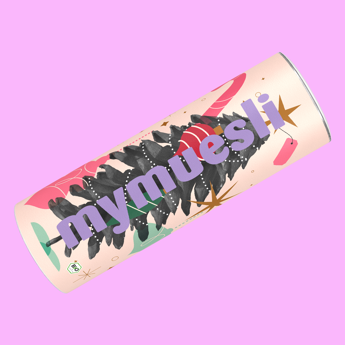 mymuesli Dosen Design Playful Christmas - jetzt Müsli mixen!