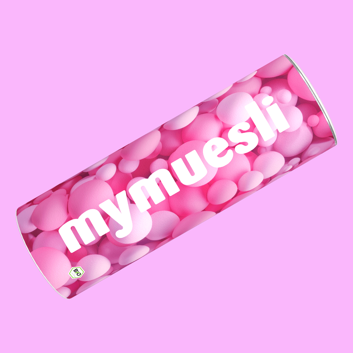 mymuesli Dosen Dsign Bubblegum Bliss - jetzt Müsli mixen!