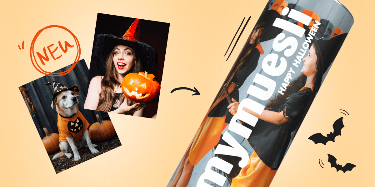 mymuesli Foto Dose - jetzt  für Halloween gestalten!