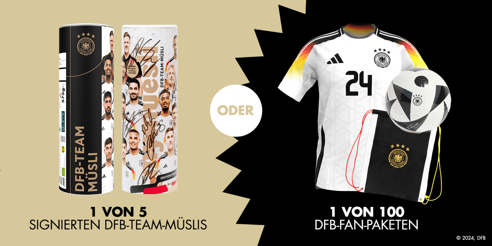 mymuesli DFB Gewinnspiel - jetzt Teilnehmen!