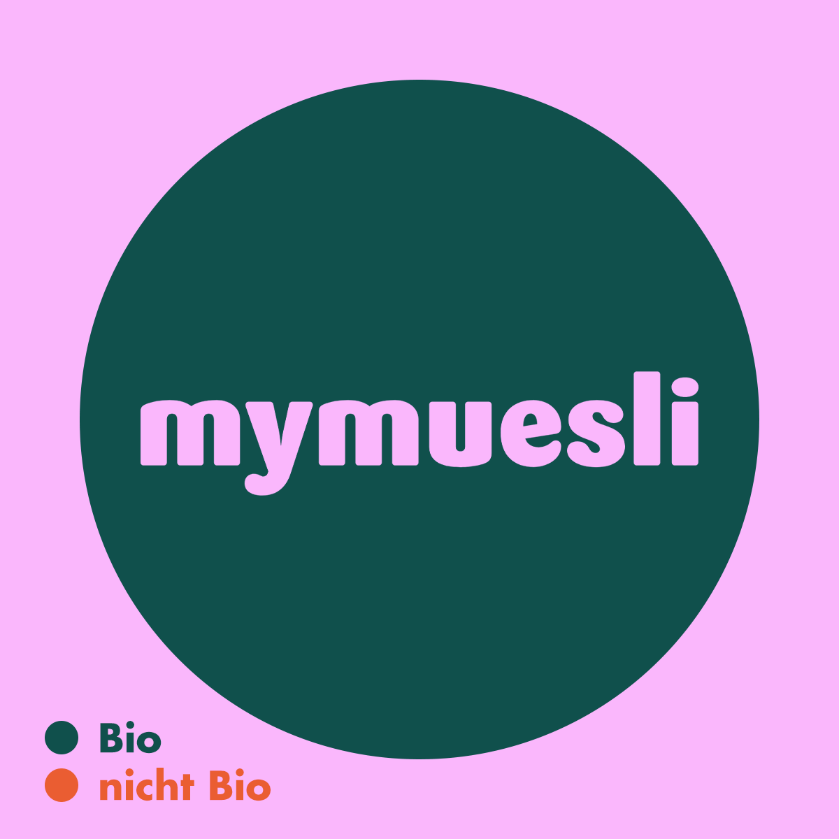 mymuesli Produkte bestehen zu 100% aus Bio Zutaten!