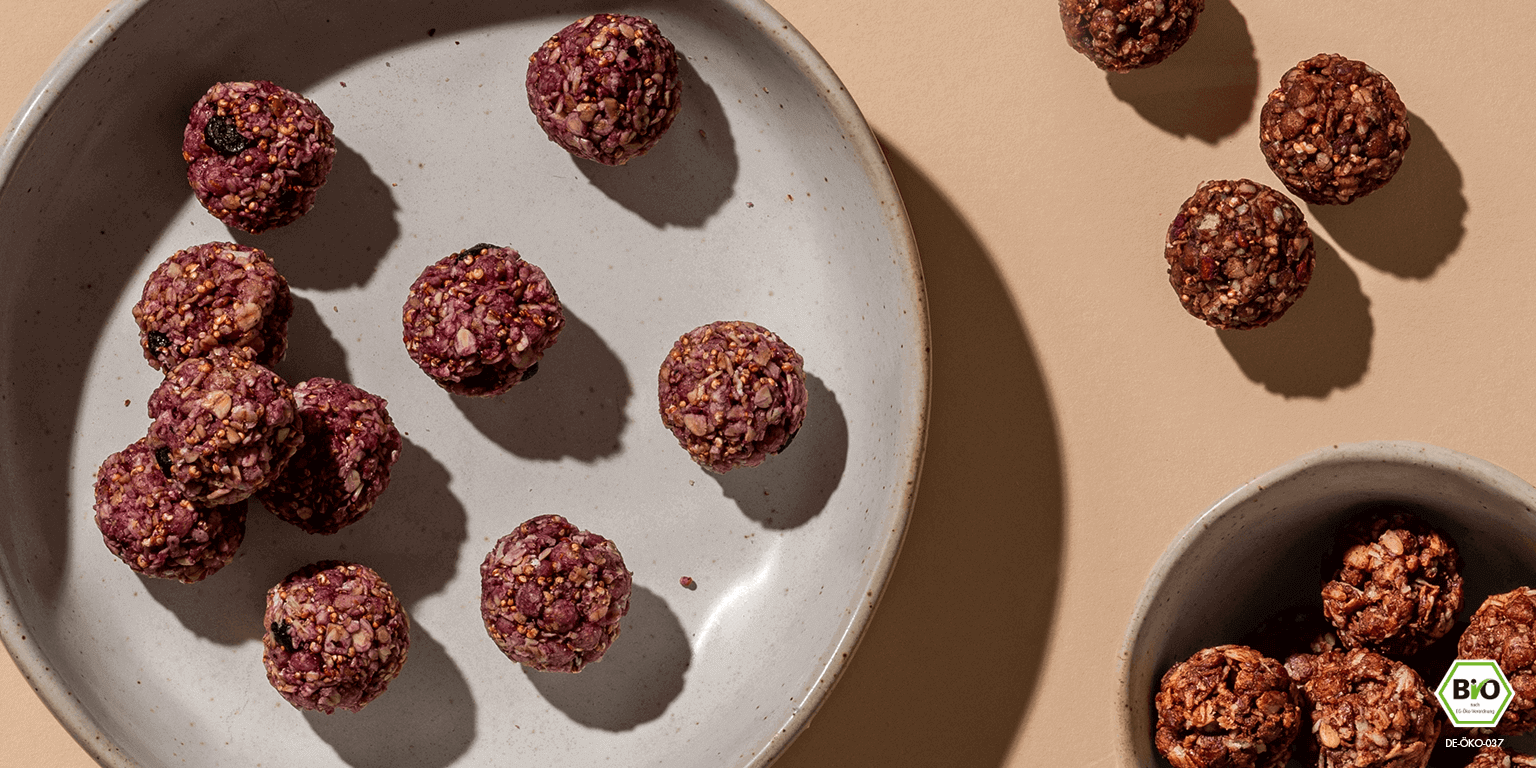 mymuesli Crunchy Bites: Leckere Bio Müsli Kugeln zum snacken!