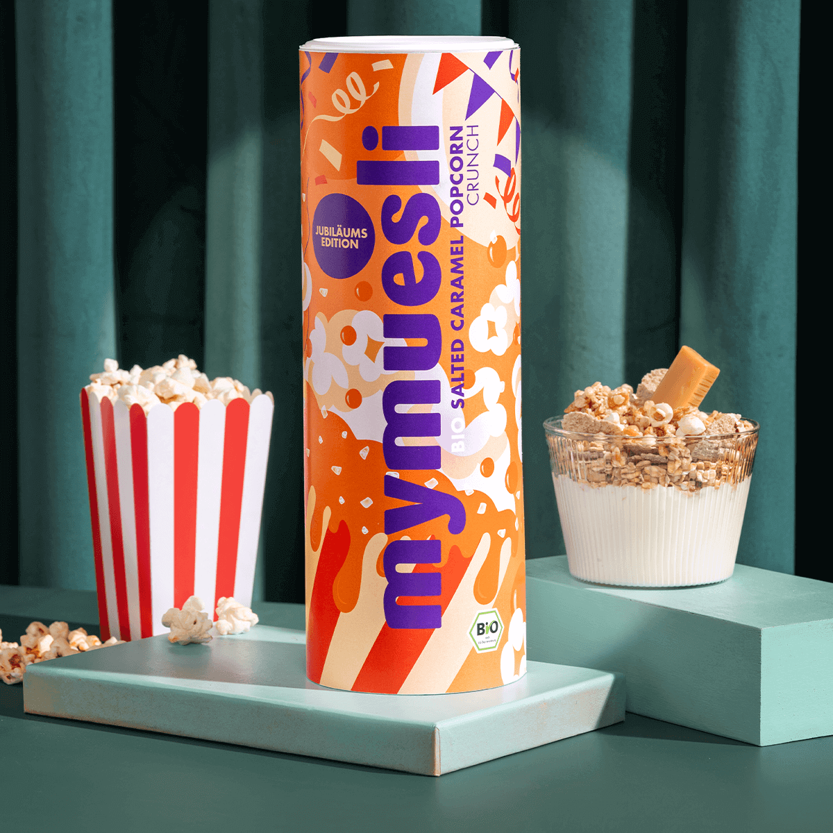 mymuesli Salted Caramel Popcorn Crunchy Müsli - jetzt entdecken!