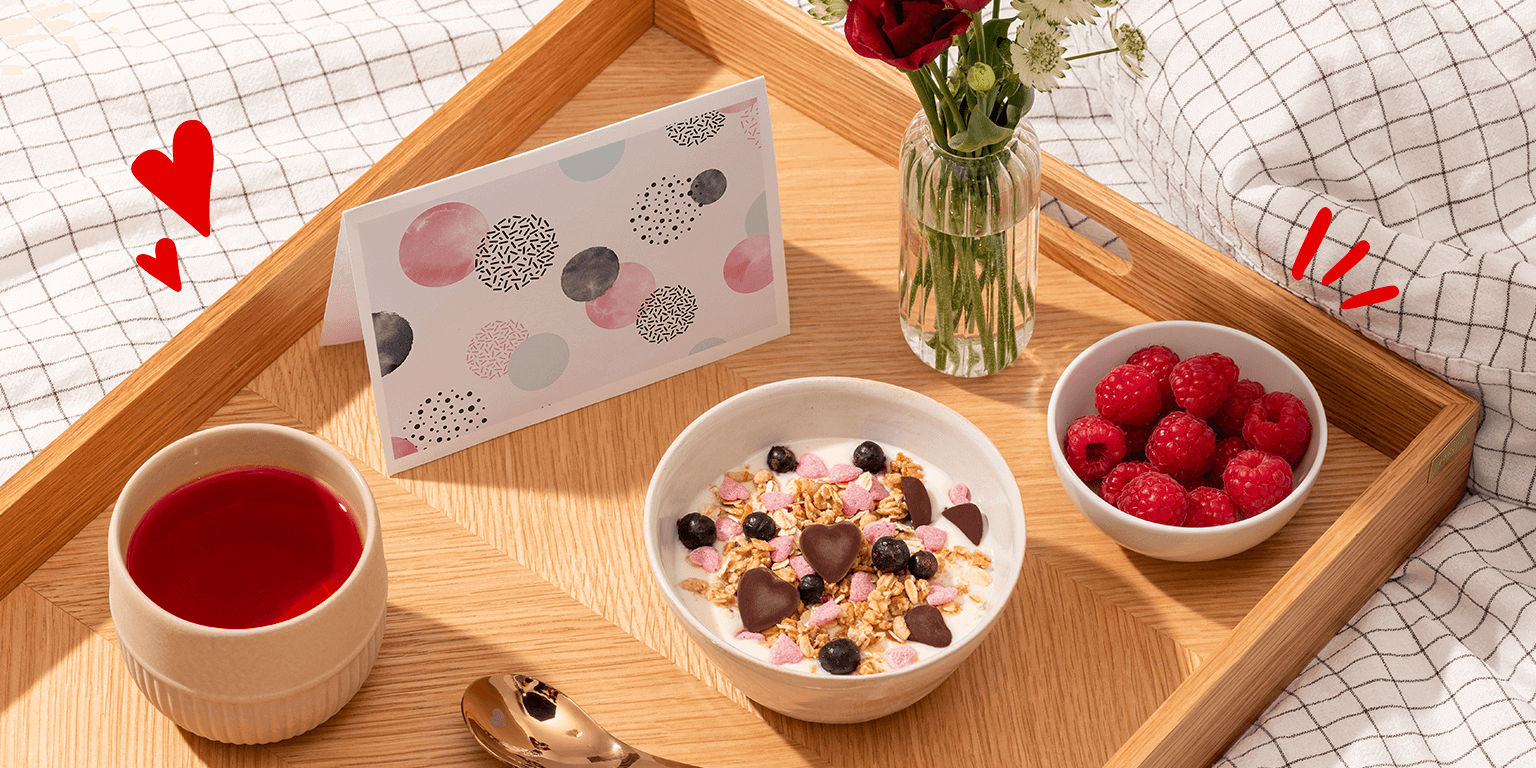 mymuesli Gutschein - das perfekte Geschenk zum Valentinstag!