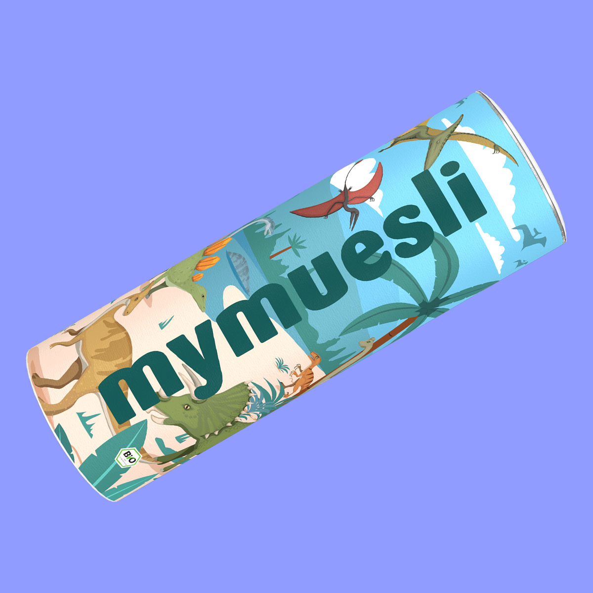 mymuesli Dosen Design Jurassic Beach - jetzt Müsli mixen!