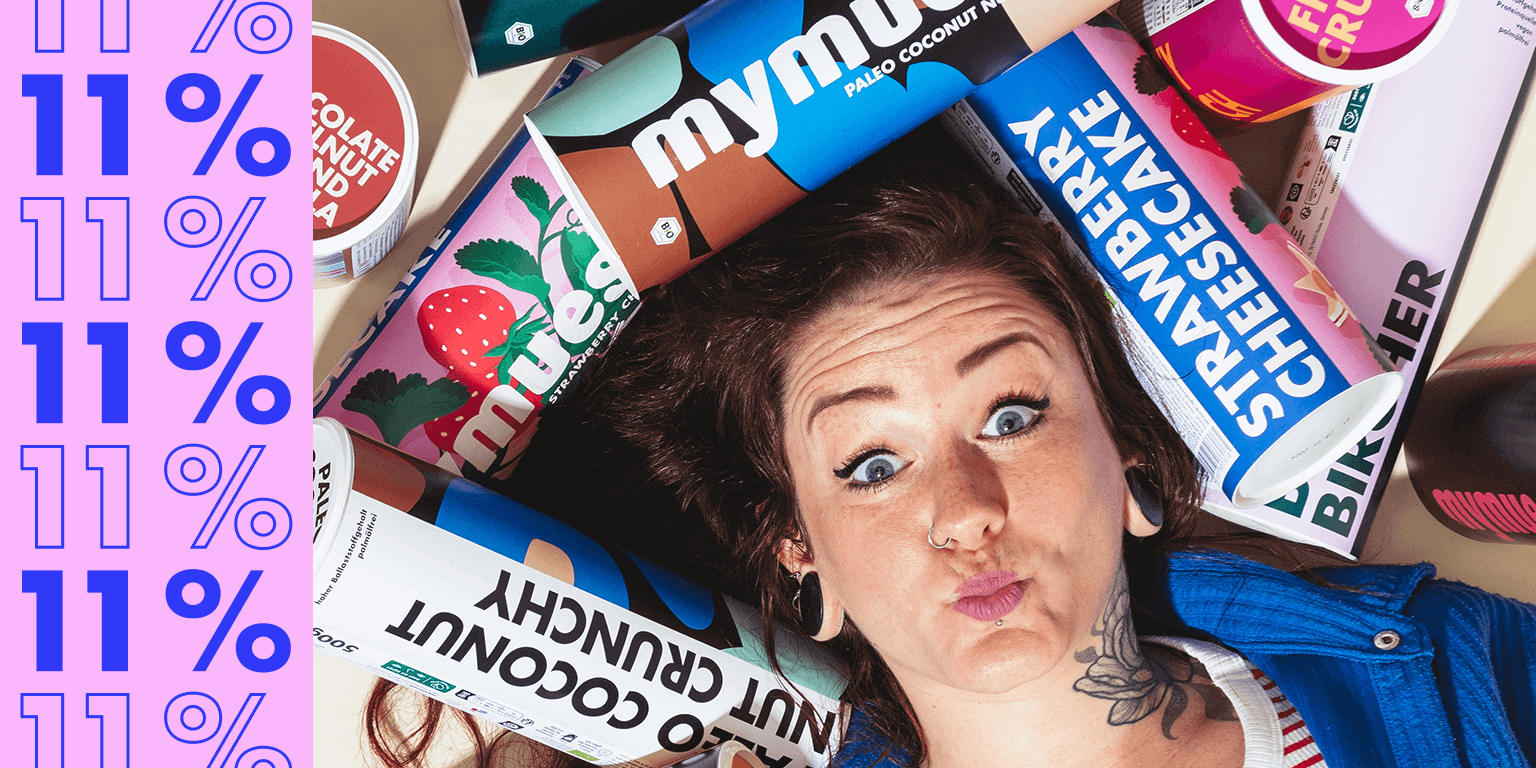 mymuesli Singles Day: Spare zusätzliche 11% auf alles!