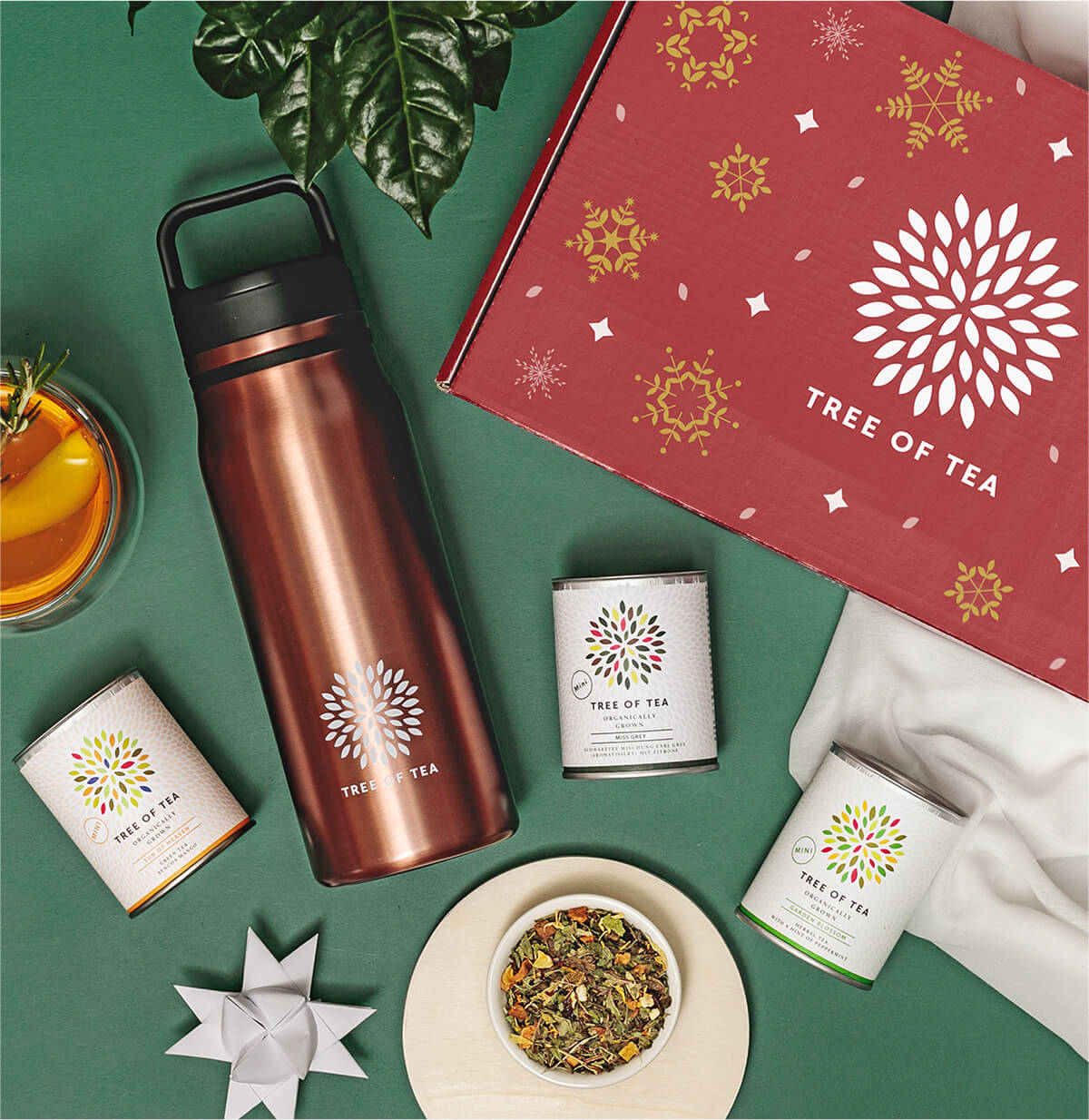 Thermo Bottle 2go Set in Weihnachtsbox
