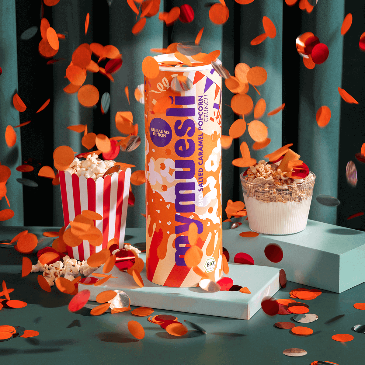 mymuesli 18. Jubiläum: wir feiern 18. Jahre bestes Bio Müsli!