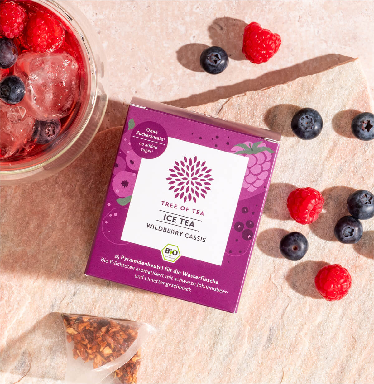 Tree of Tea Wildberry Cassis Eistee