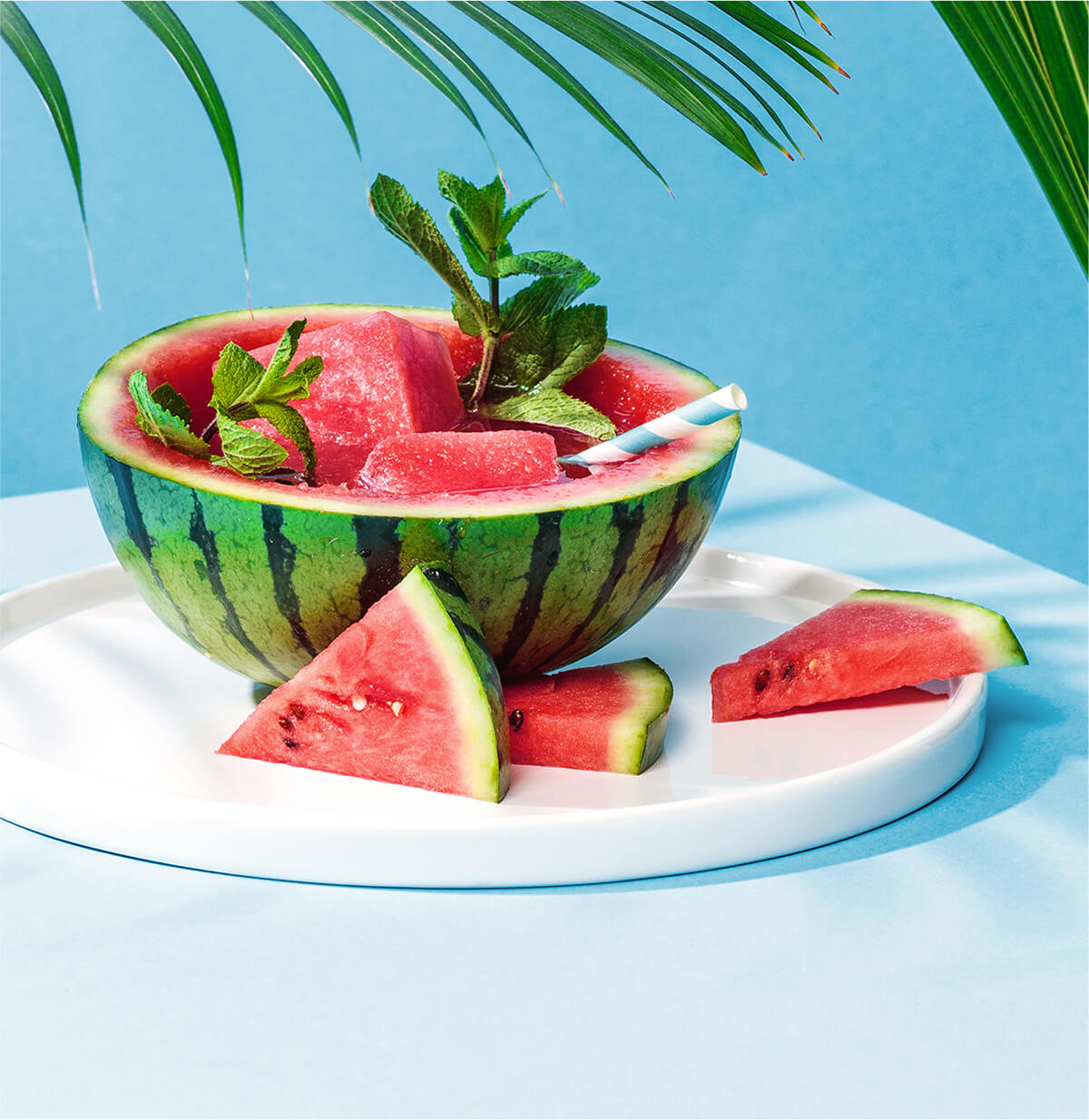 Roi Melon Eistee mit Wassermelone und Roi Lemon Rooibostee