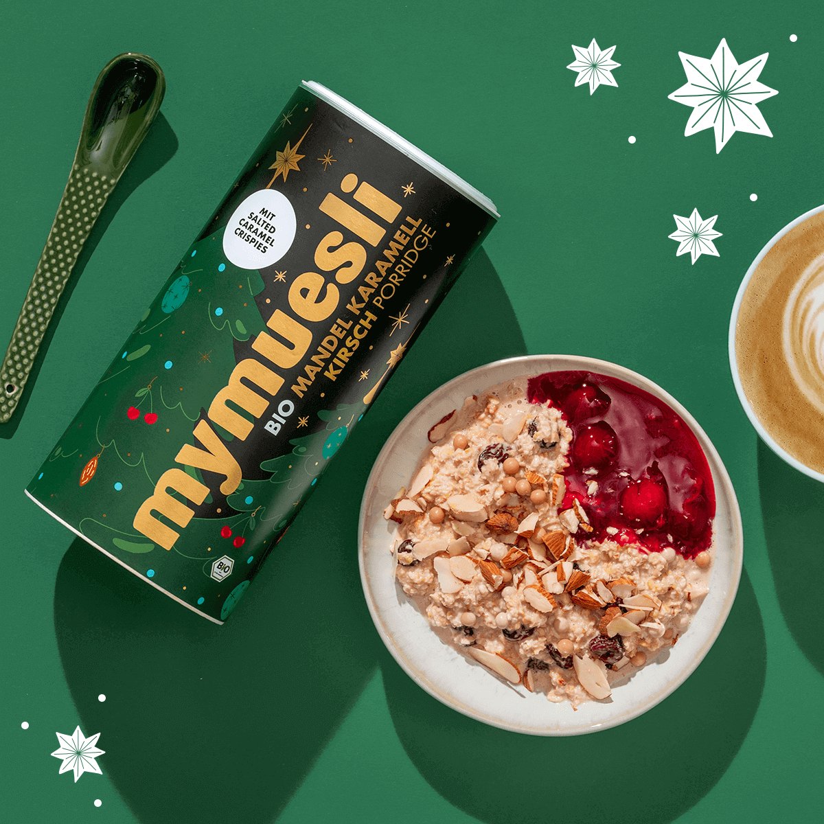 mymuesli Porridge Mandel Kirsch