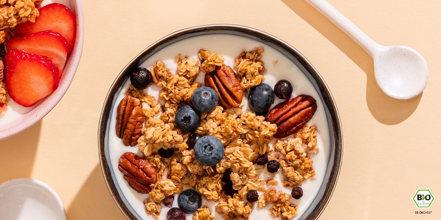 mymuesli Bio Granola und Knsuper Müslis - jetzt entdecken!