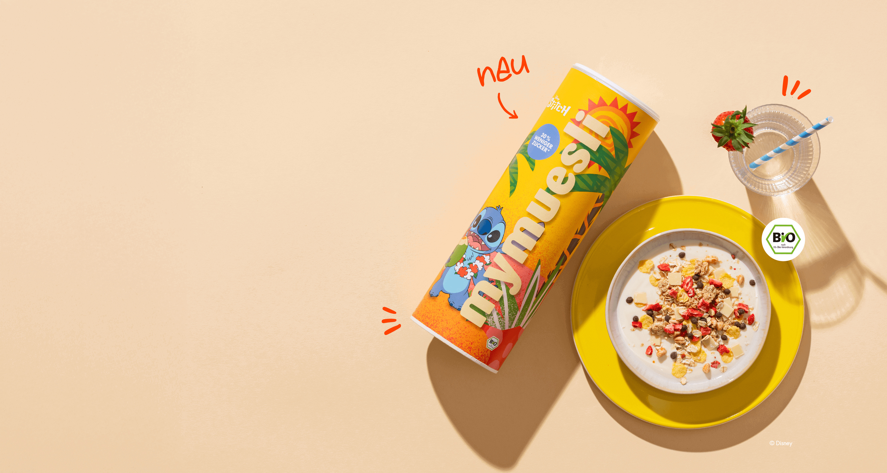 Perfekt zum Kinostart: Disney Stitch Müsli