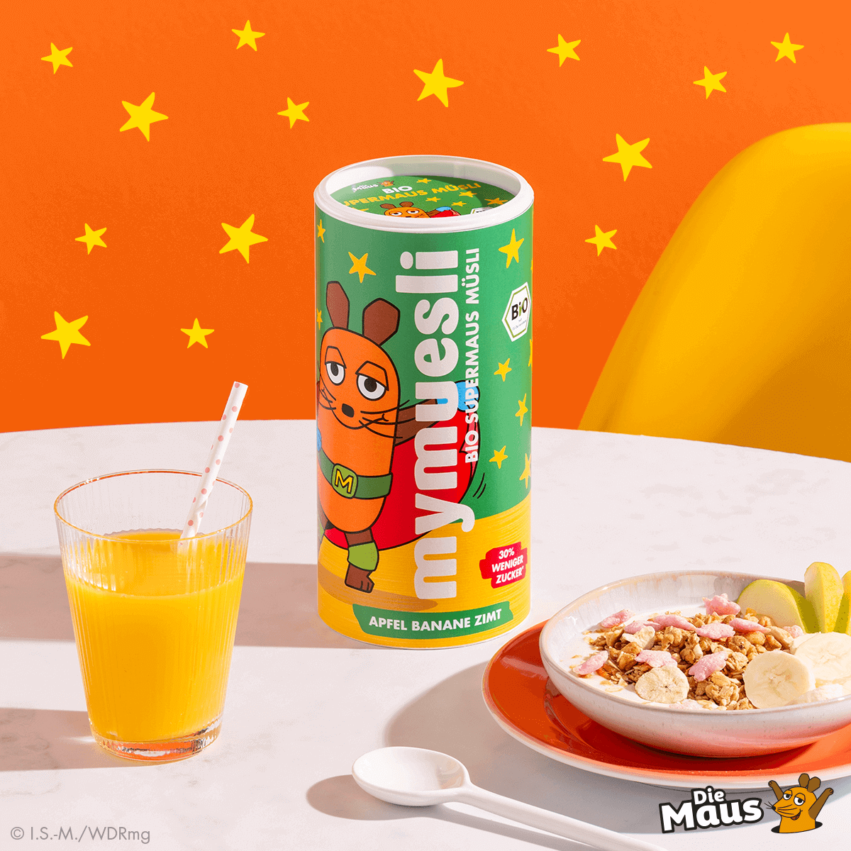 mymuesli Super Maus Müsli - Bio Kinder Müsli ab 3 Jahren!