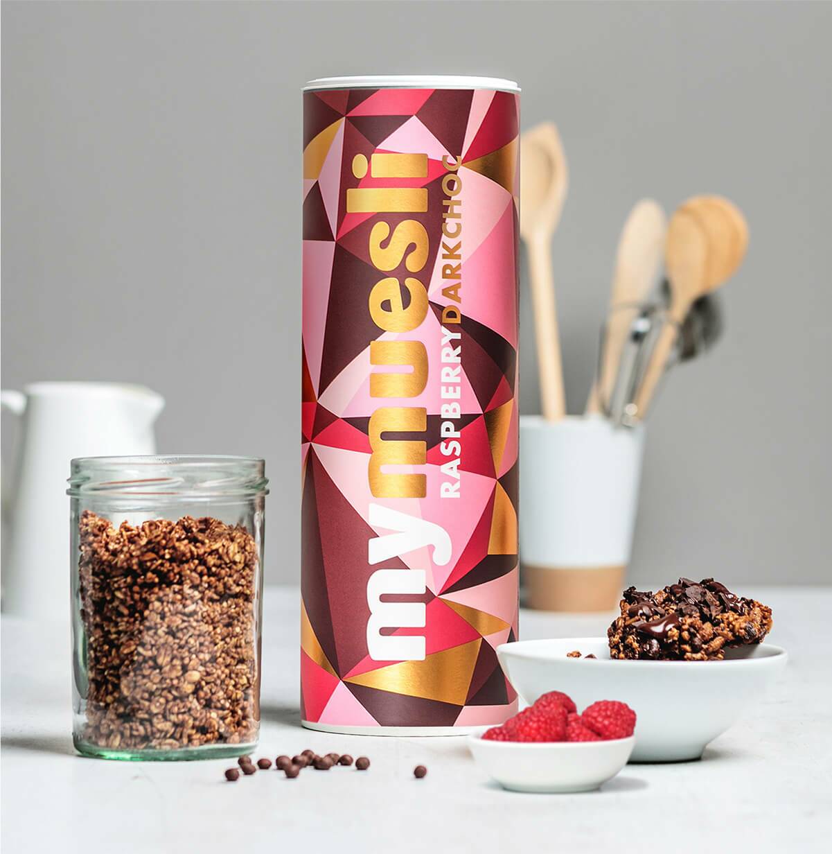 Raspberry Dark Choc Muesli
