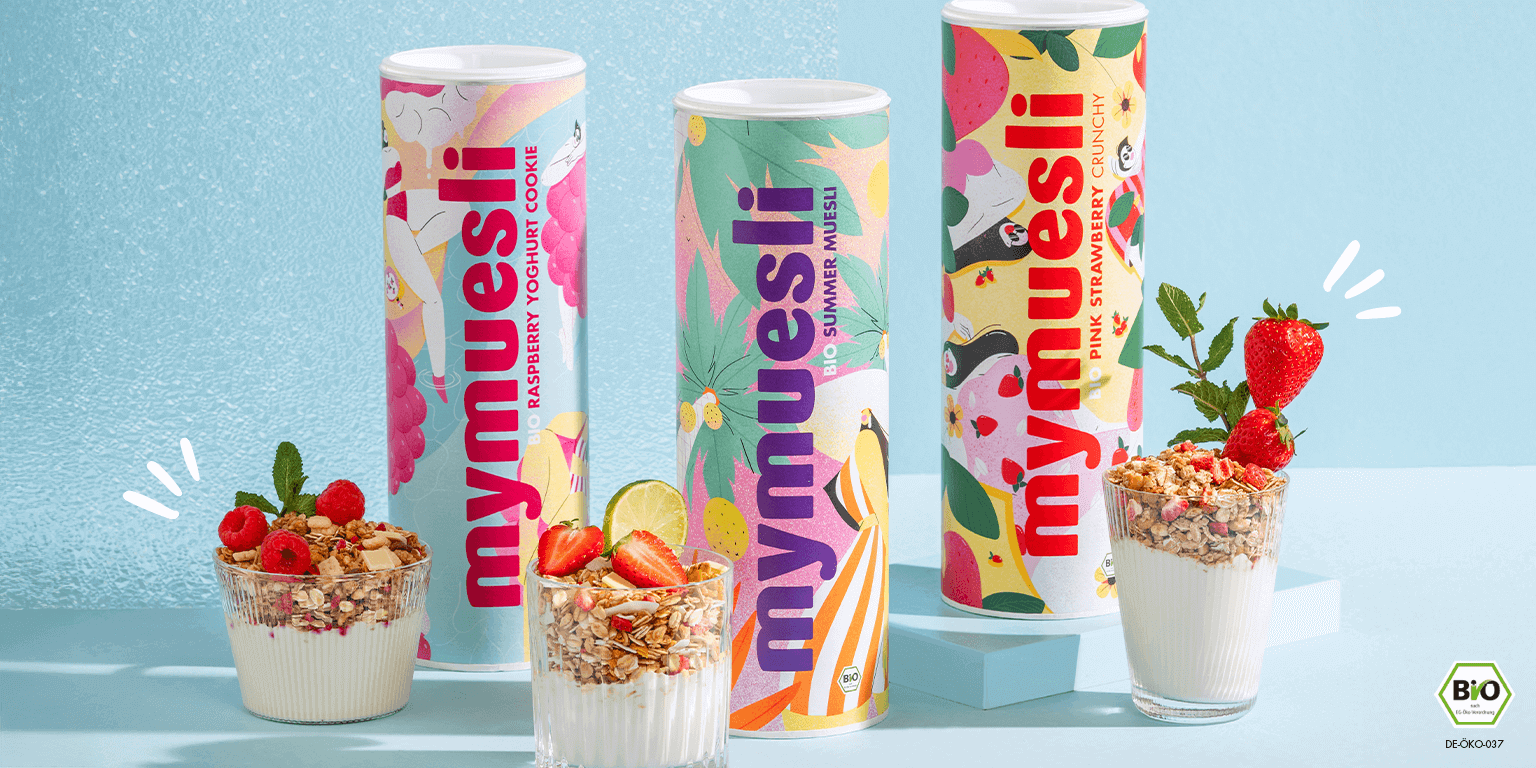 mymuesli Sommer geht los: mit 3 leckeren neuen Sommer Müslis