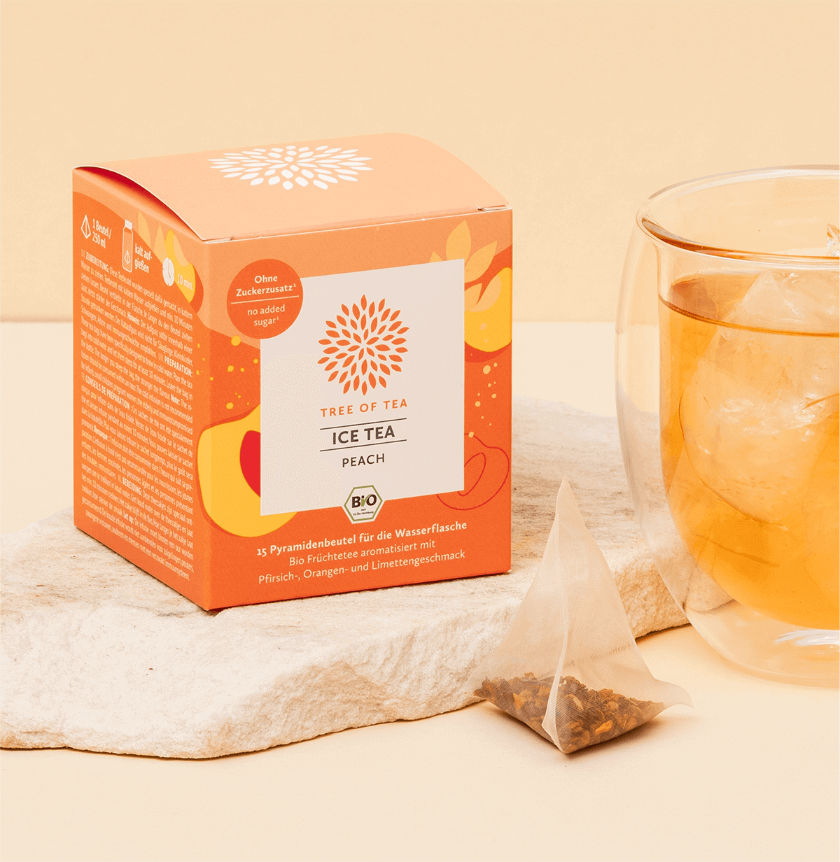 Tree of Tea Eistee Beutel Peach