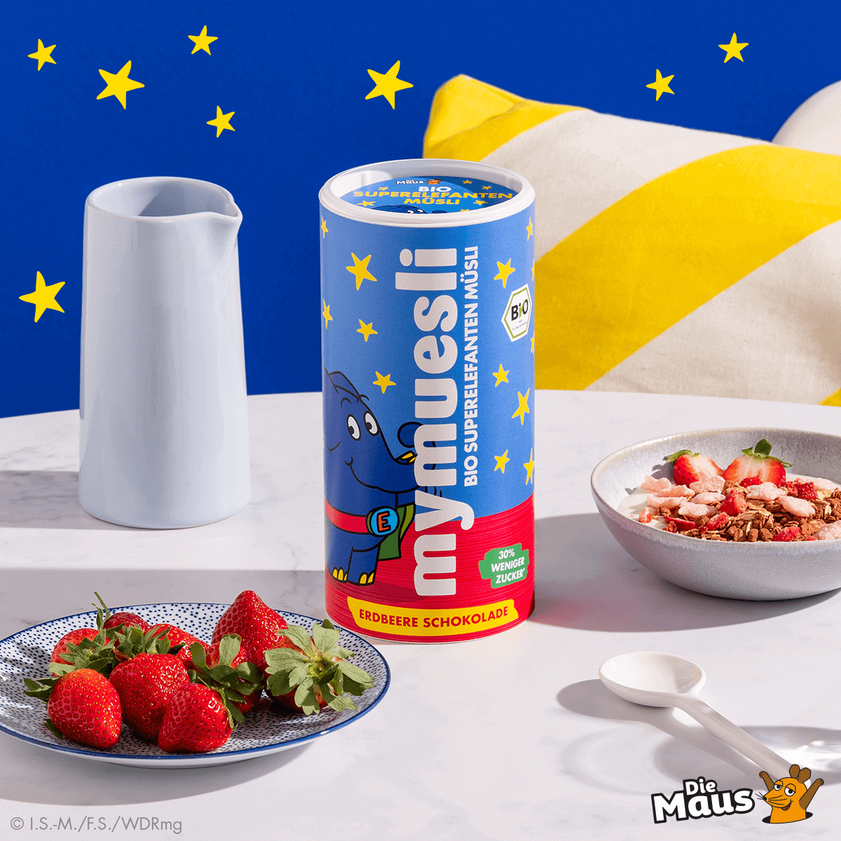mymuesli Bio Superelefanten Müsli - Bio Kinder Müsli ab 3 Jahren!