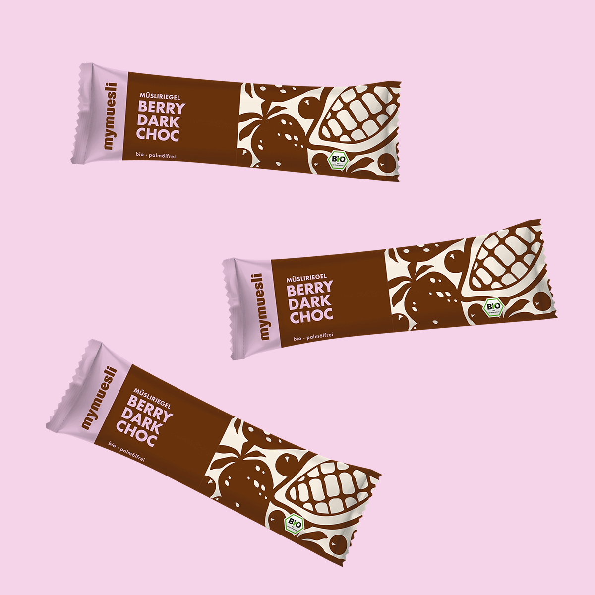 mymuesli Berry Dark Choc Müsliriegel