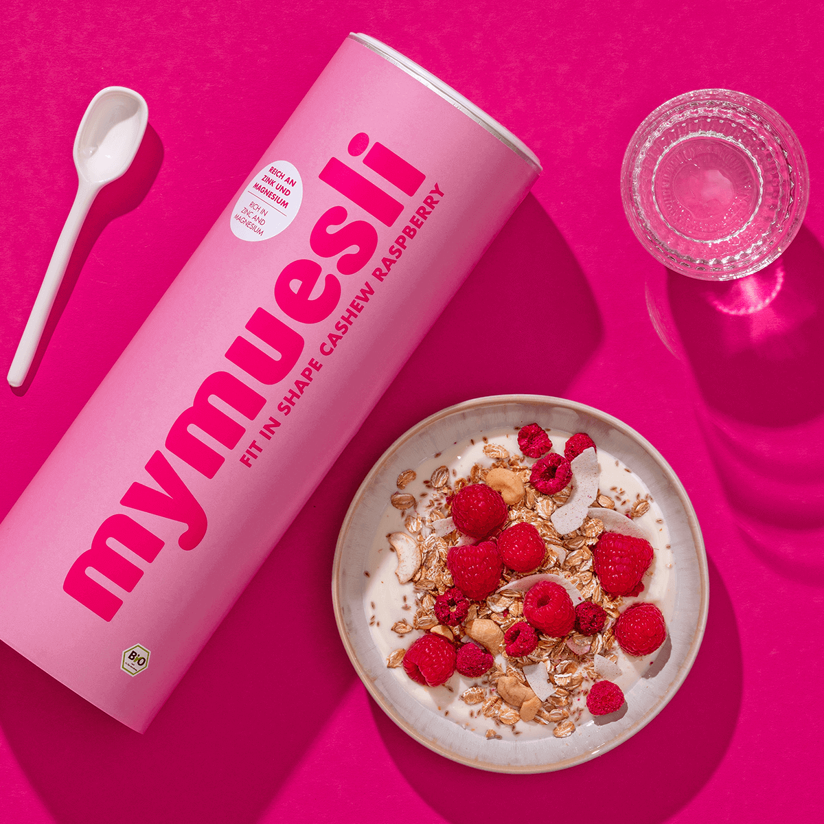 mymuesli Cashew Raspberry Müsli