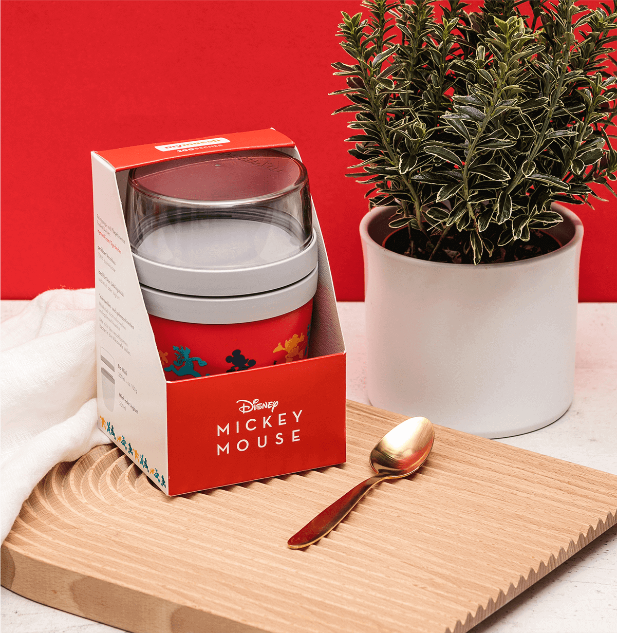 Mickey Mouse Muesli 2go Becher fur unterwegs