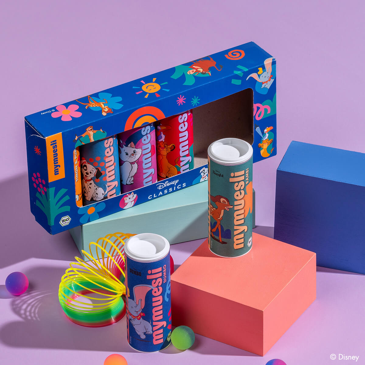 mymuesli Disney 6er Mini Müsli Geschenkbox