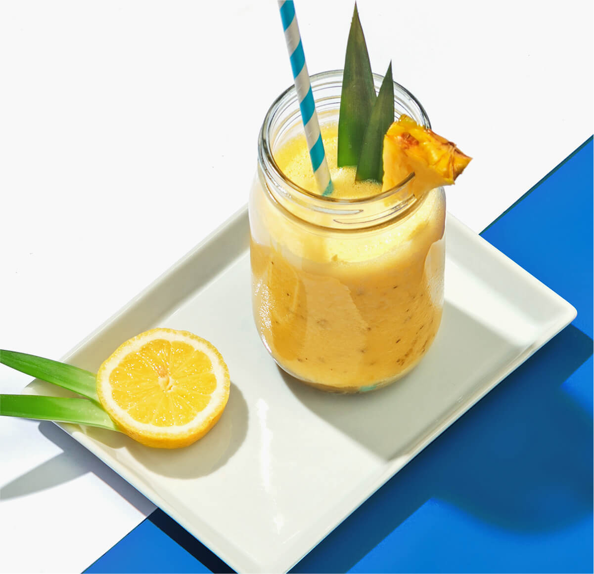 Passionsfrucht Smoothie mit Hafer Nilk